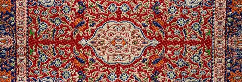 red rug pattern