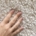 hand on carpet