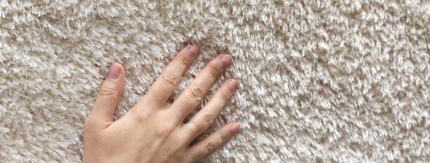 hand on carpet